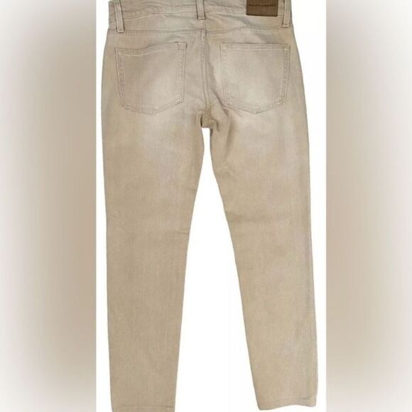 Elevate your denim game with these Ralph Lauren BLACK LABEL 105 Cigarette Croppe - Picture 4 of 8